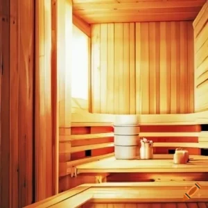 sauna bench